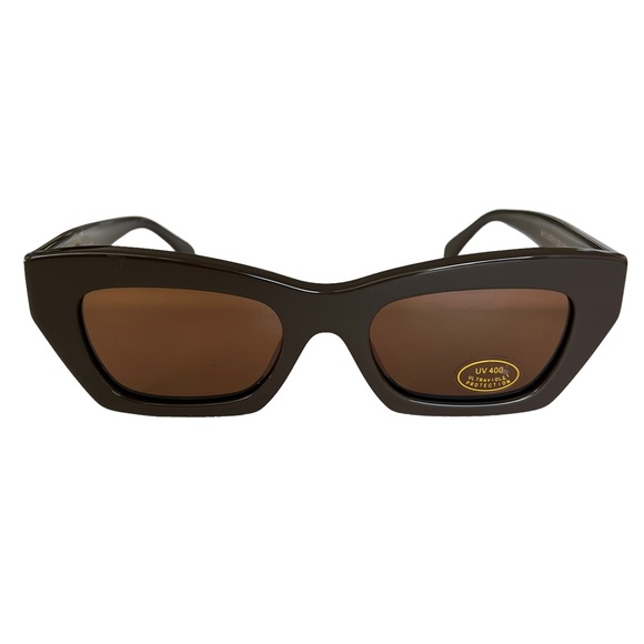 ANINE BING Sonoma Sunglasses in Brown NWT - Picture 3 of 9